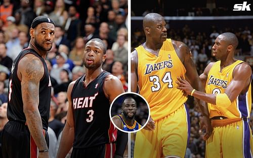 LeBron James and Dwyane Wade, with the Miami Heat, and Shaquille O'Neal and Kobe Bryant, with the LA Lakers, have made championship runs.