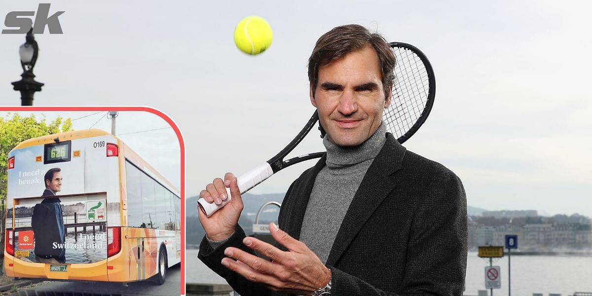 Roger Federer has featured in several ads to promote Swiss tourism