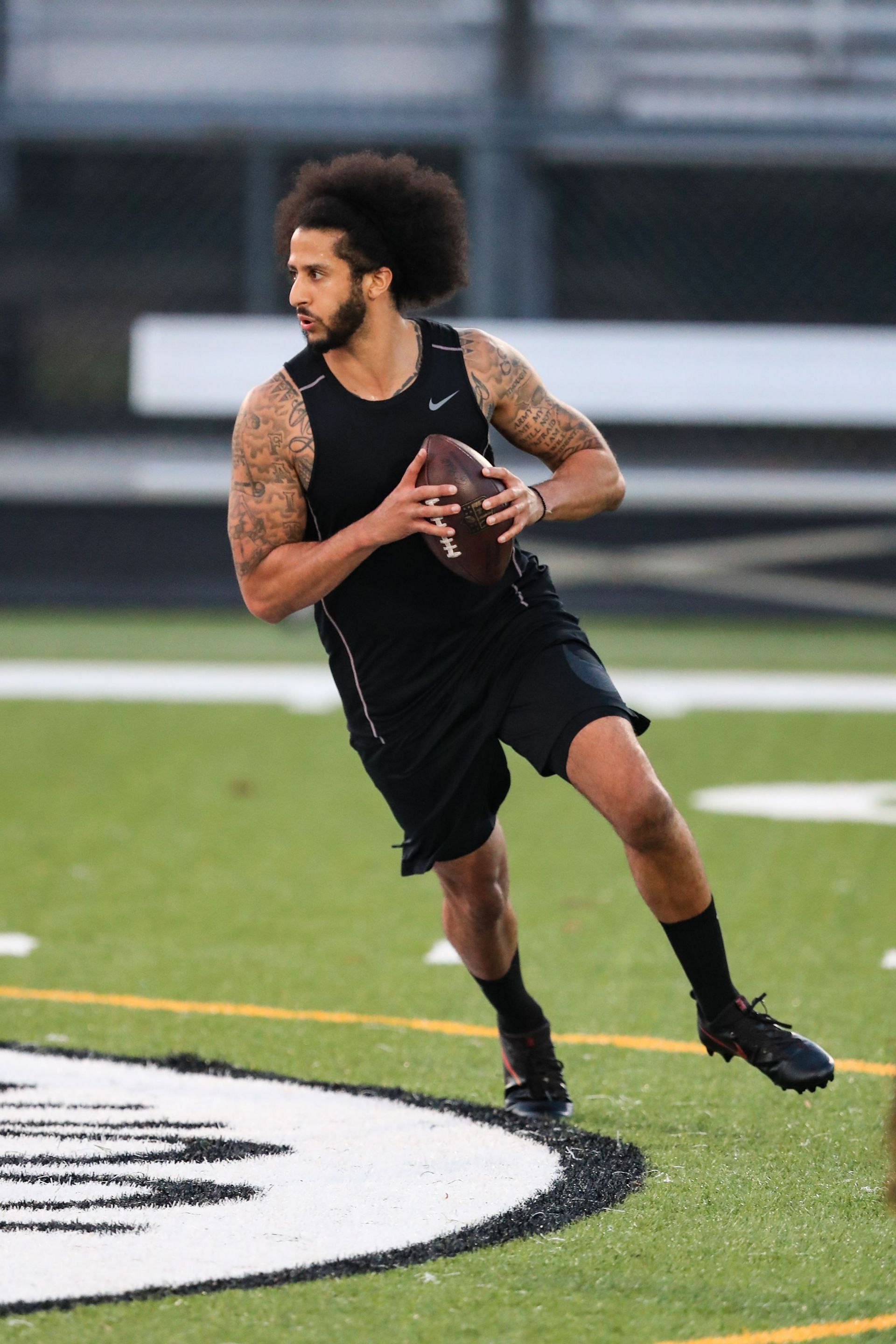 Forner QB Colin Kaepernick and an NFL Workout