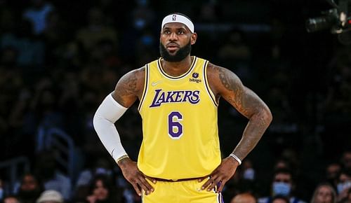 LA Lakers forward LeBron James