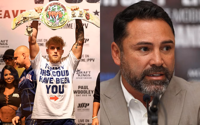 "I've been saying it all along!" - Jake Paul reacts to Oscar De La Hoya's championship proclamation