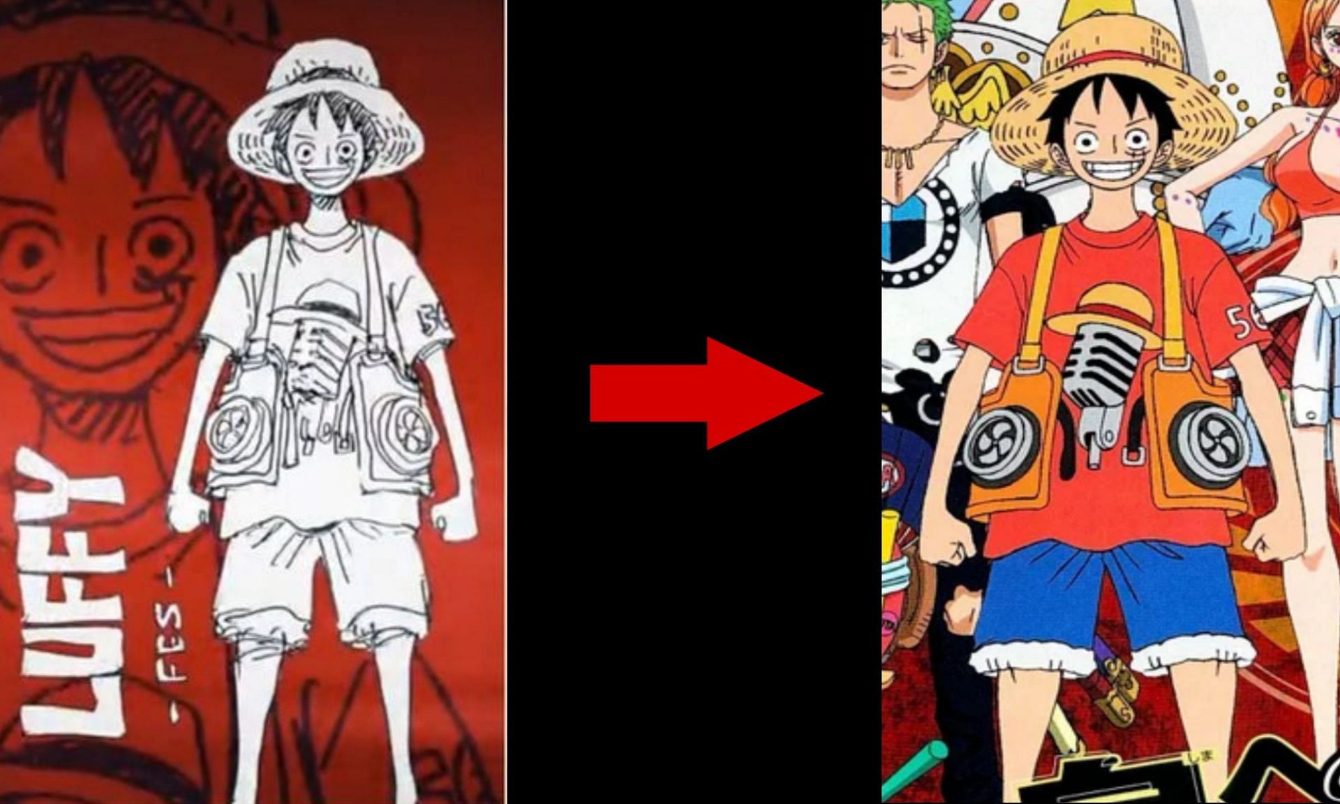 One Piece Red Visual Shows Off Straw Hat Costumes In Full Color