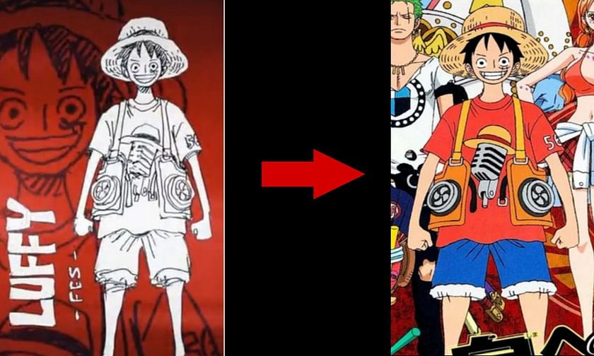 COLOR THAT  Luffy, 0ne piece, Art style