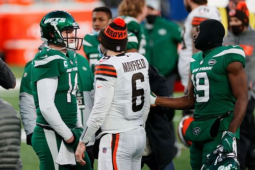 QBs Baker Mayfield and Sam Darnold