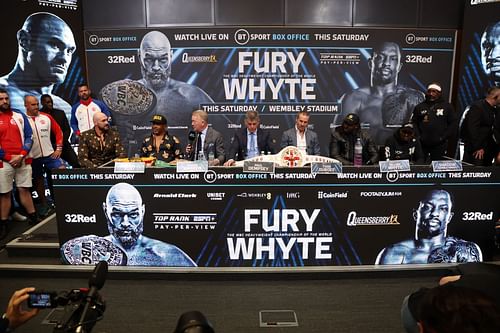 Tyson Fury v Dillian Whyte - Press Conference