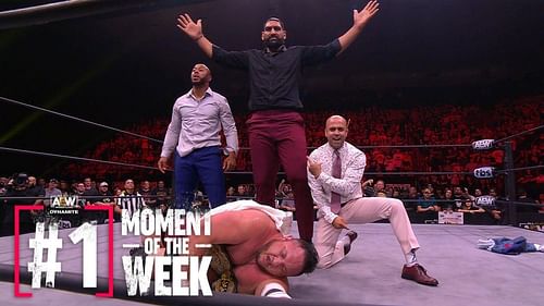 The Indian giant made an instant splash on AEW Dynamite