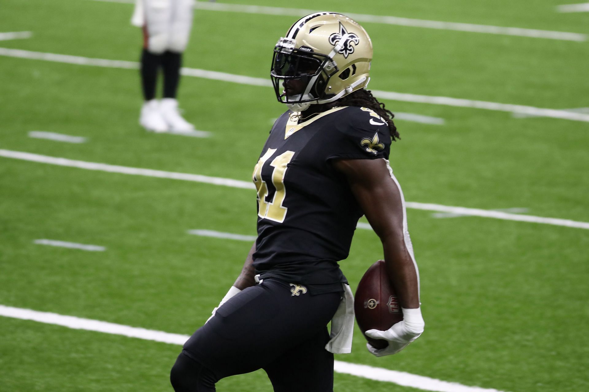 New Orleans Saints running back Alvin Kamara