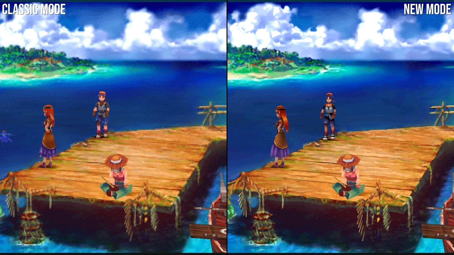 Chrono Cross: The Radical Dreamers Edition comparison screenshots