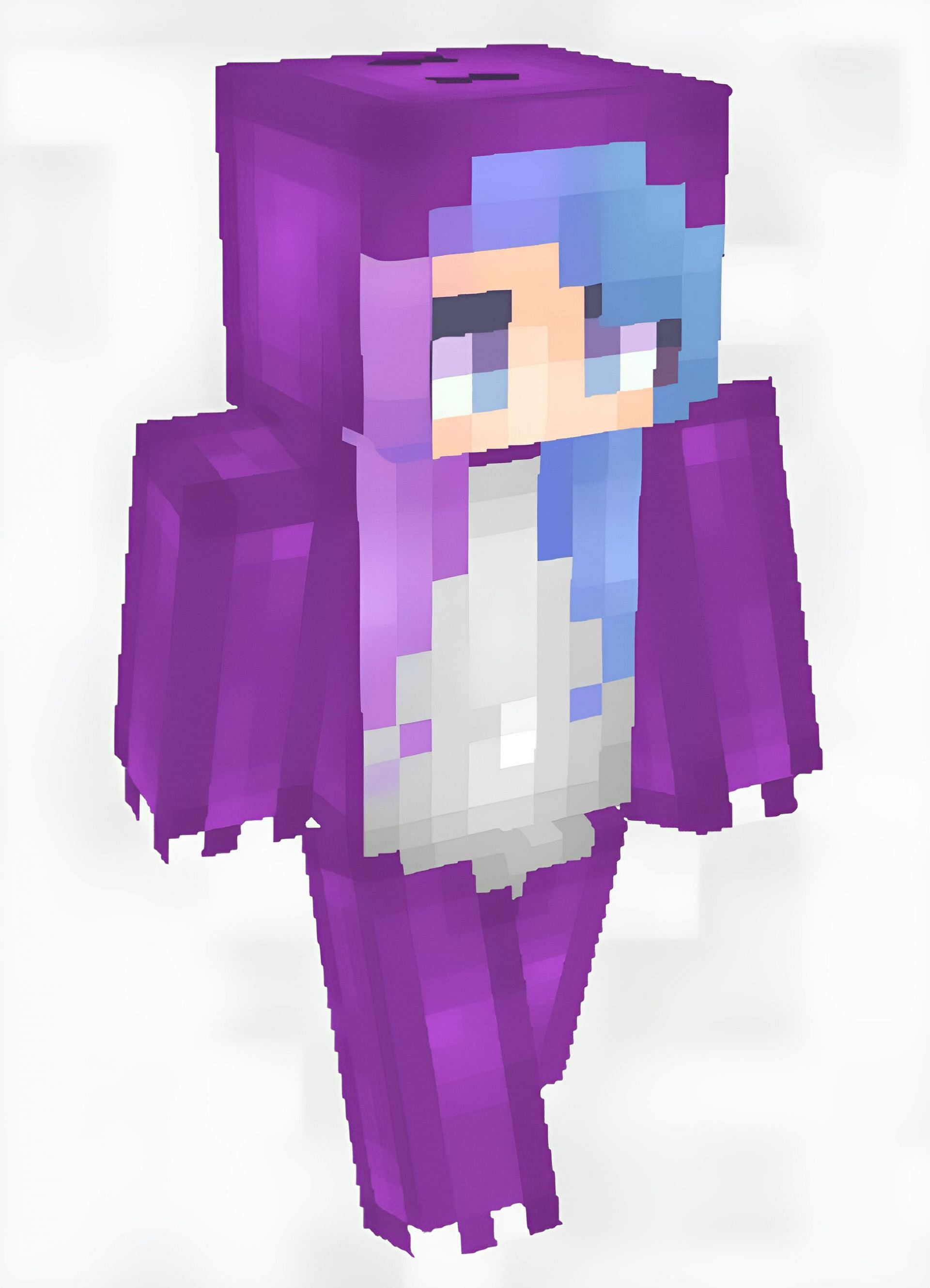 Purple Onesie Skin (Image via SkinsMC)