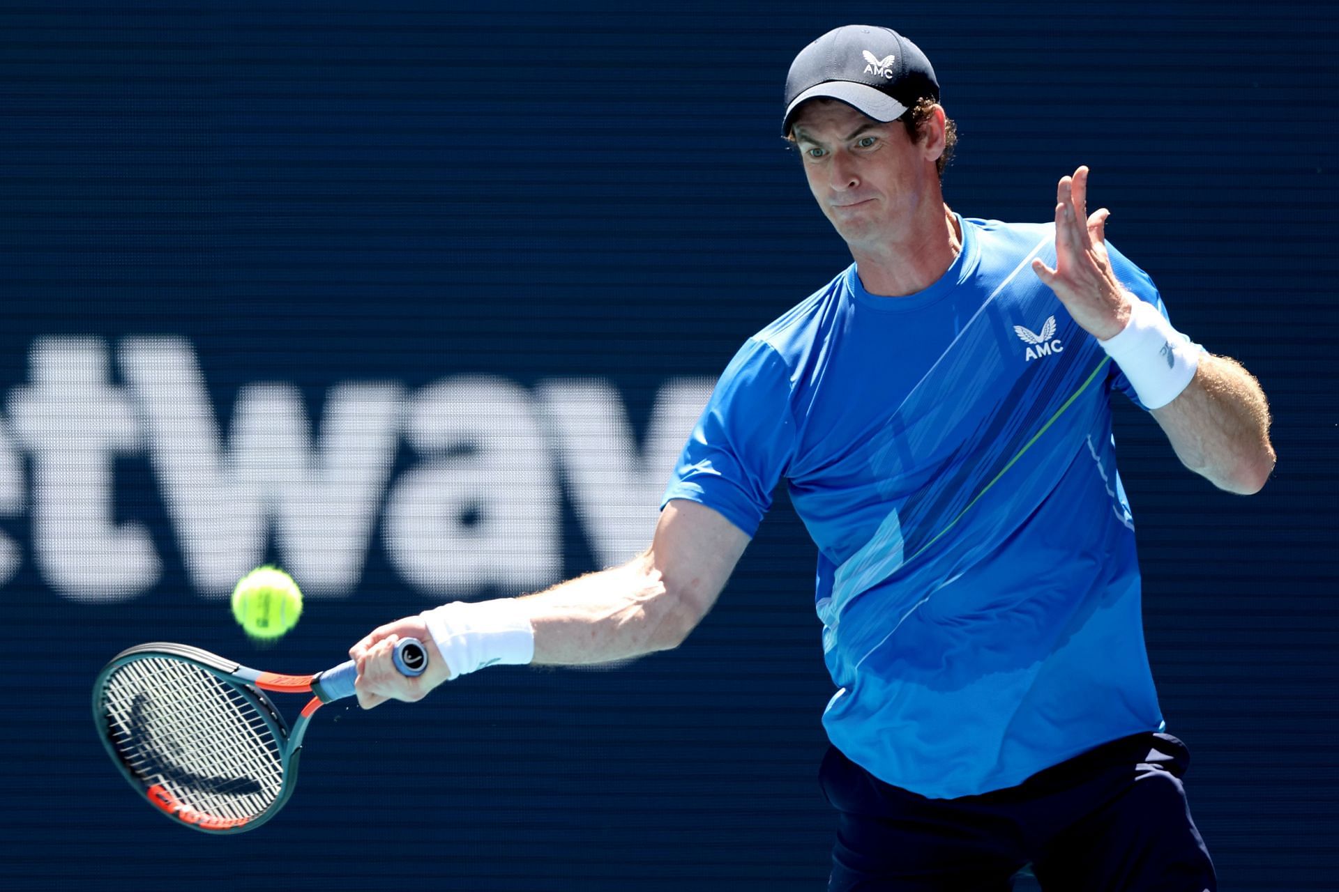 Murray at the 2022 Miami Open.
