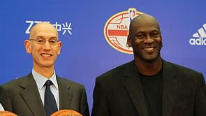 "You felt like you were in a special club watching Michael Jordan" - Adam Silver recalls the surreal ambiance watching Jordan play live at the old Chicago Stadium