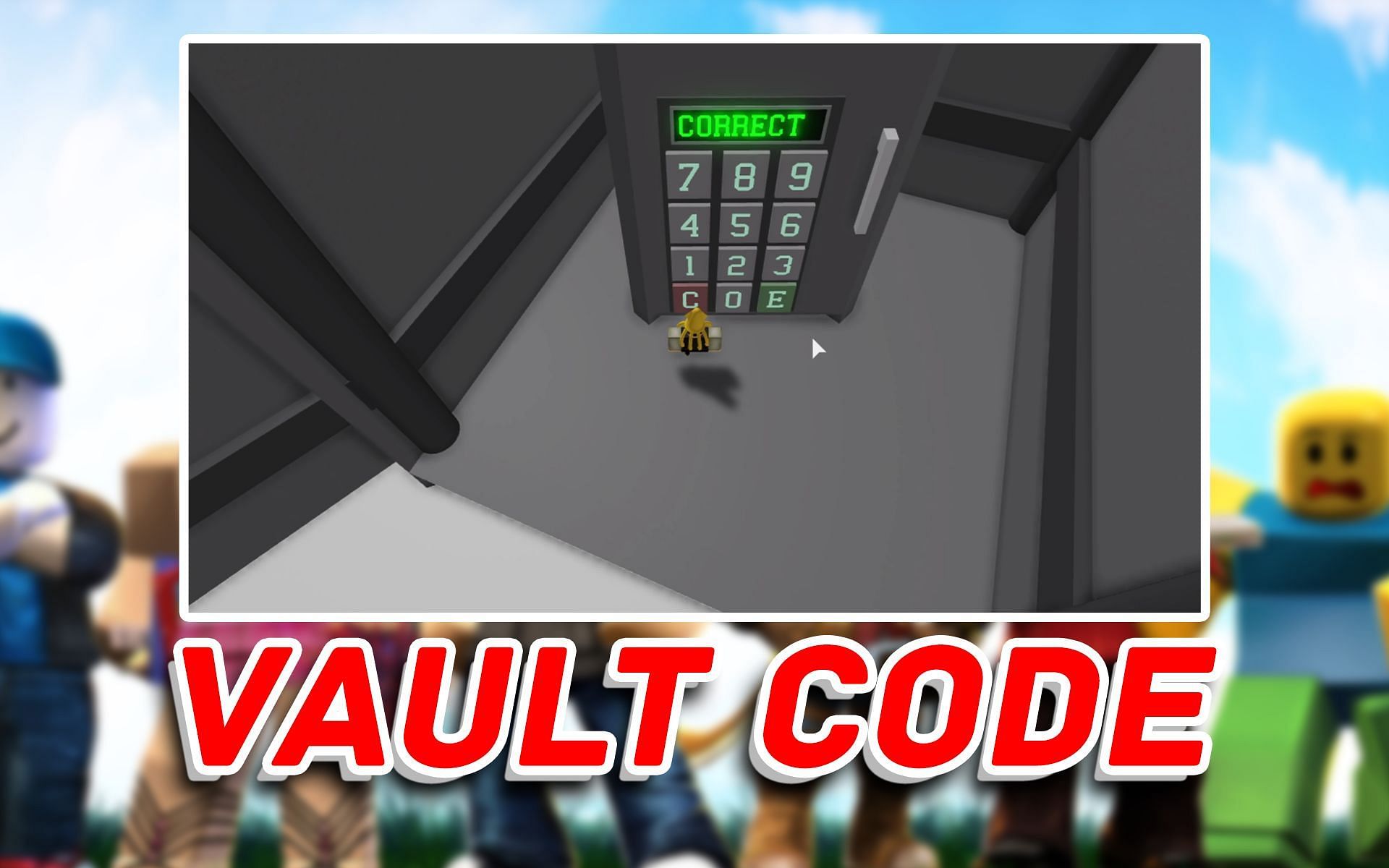 Players will need to possess these Vault Codes if they want to progress in Tower of Hell (Image via Garena)