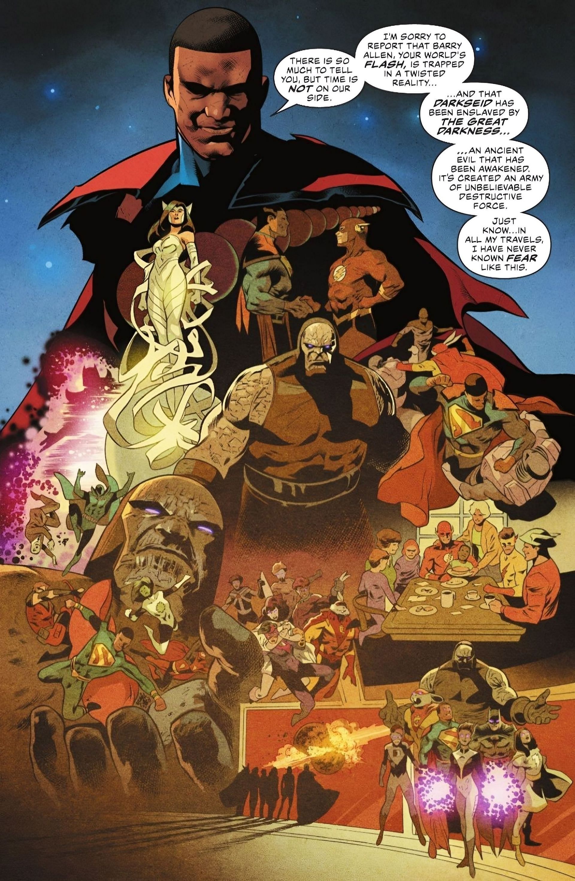 A page from the comic (Image via DC Comics)