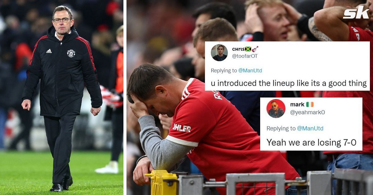 Fans react as Rangnick takes a huge risk against Liverpool.