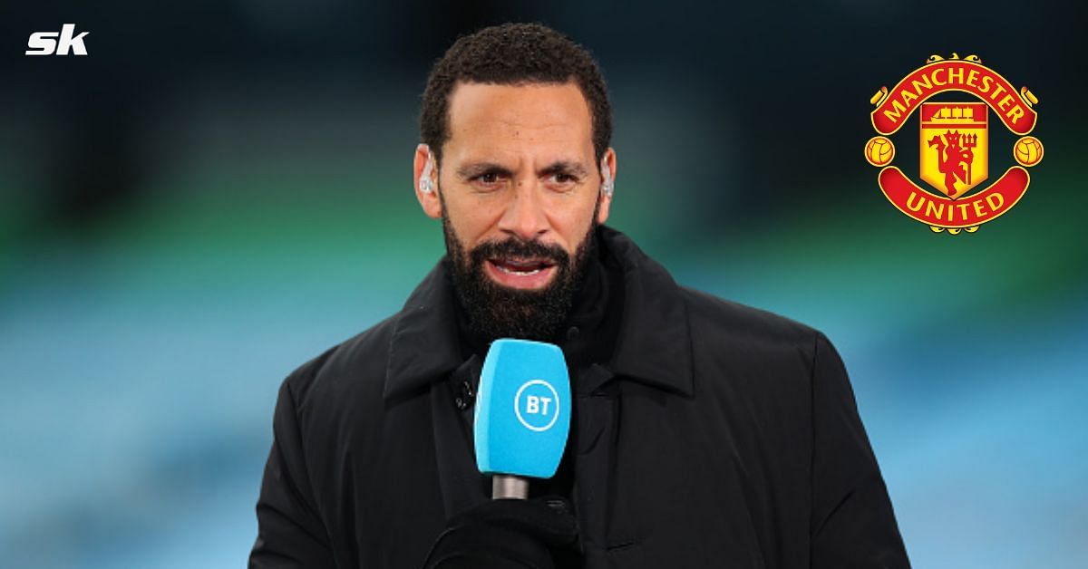 Rio Ferdinand not happy with the mole at Old Trafford