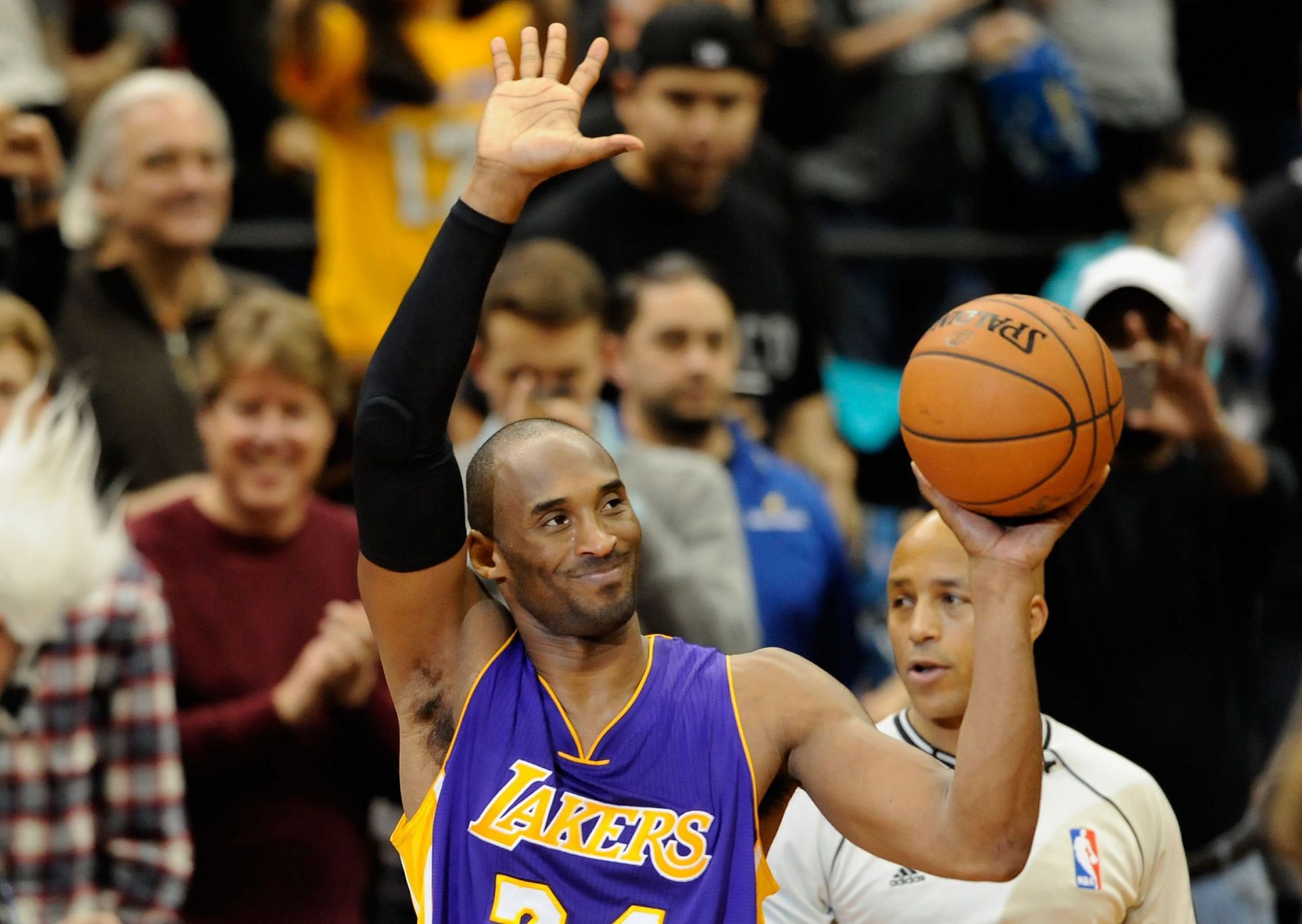 Kobe Bryant of the LA Lakers