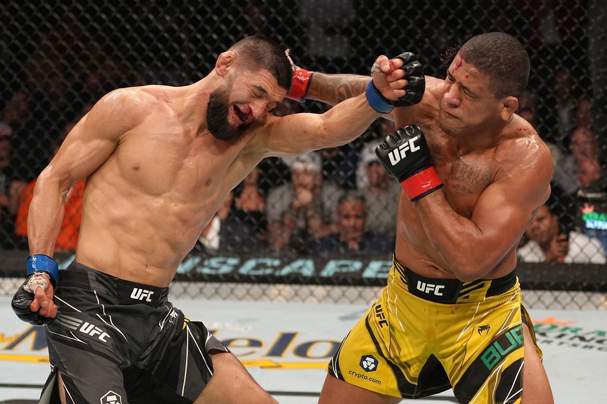 Khamzat Chimaev&#039;s fight with Gilbert Burns at UFC 273 ended up producing one of the best fights in recent memory