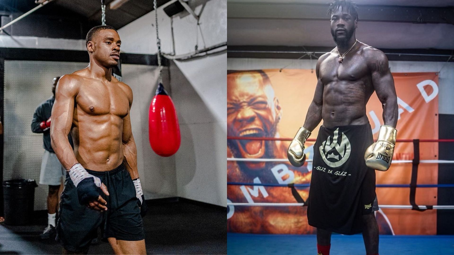 Errol Spence Jr. (left) and Deontay Wilder (Right), Credits:- Instagram