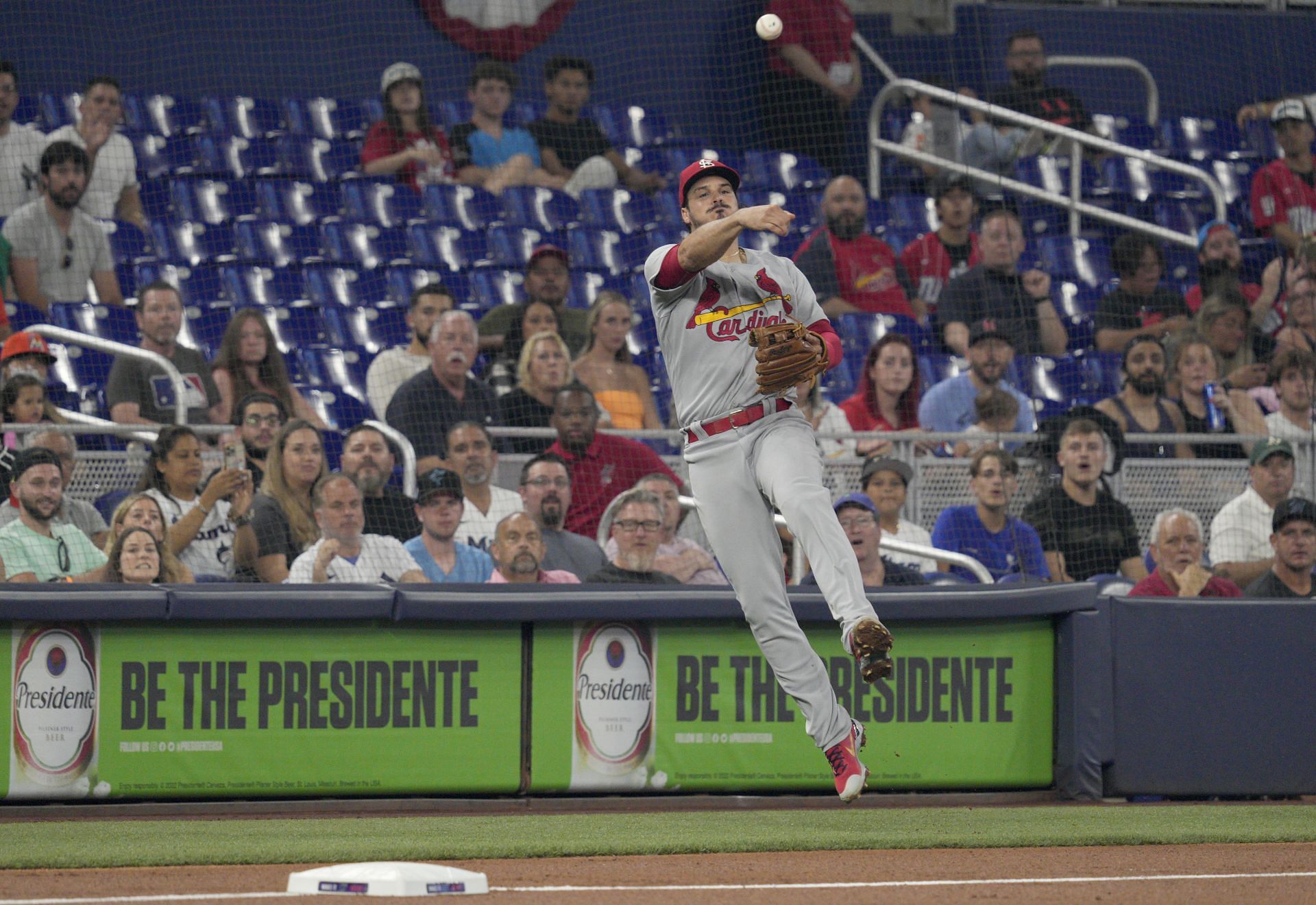 St. Louis Cardinals third baseman Nolan Arenado had a rough series against the New York Mets. His error in the 9th inning allowed the Mets to win the game and he was ejected in the series finale for inciting a bench clearing incident between the two ballclubs