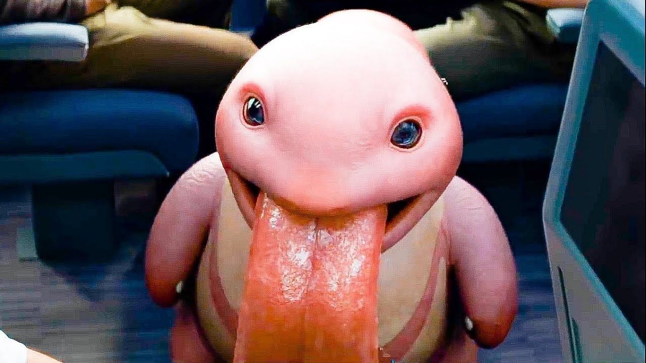 Lickitung, as it appears in the &#039;Detective Pikachu&#039; movie (Image via The Pokemon Company)
