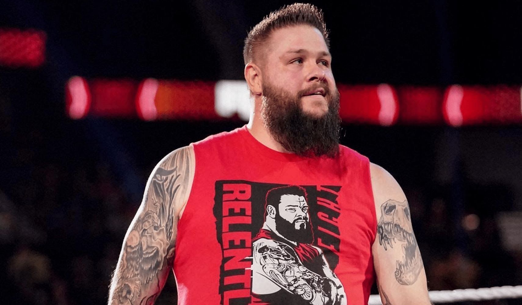 Kevin Owens on Monday night RAW