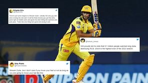 "Thukra ke mera pyaar, mera inteqaam dekhegi!"- Fans go berserk as Shivam Dube haunts RCB with blazing 95* in IPL 2022