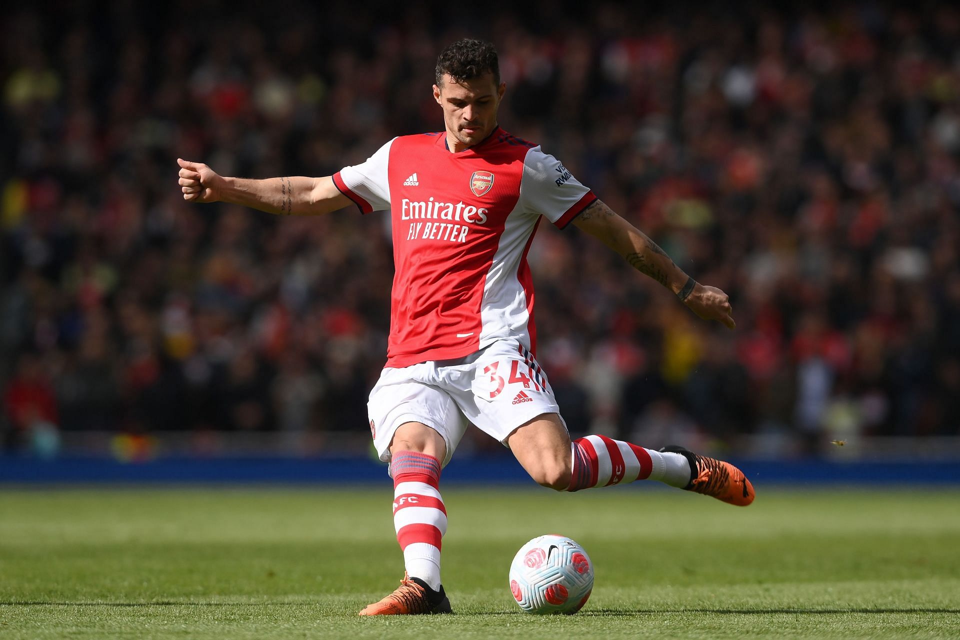 Kevin Campbell wants Granit Xhaka to be reinstated in midfield.