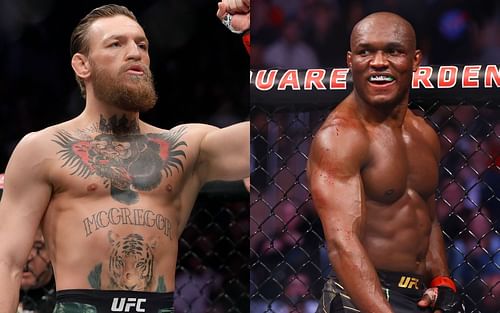 Conor McGregor (left) and Kamaru Usman (right) (Images via Getty)