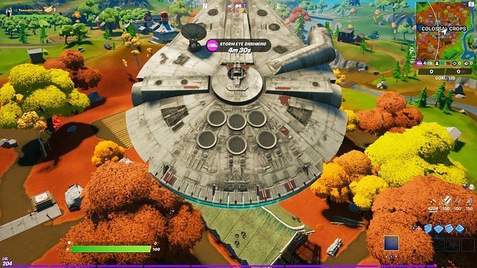 Star Wars Fortnite glider is putting players at a major disadvantage ...