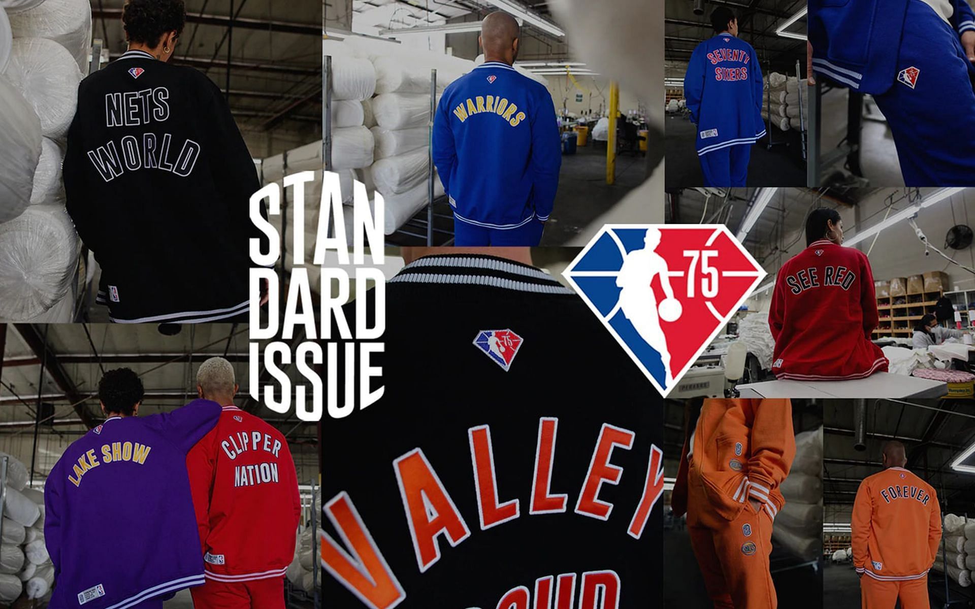 Standard Issue Tees x NBA 75th Anniversary Collection Price