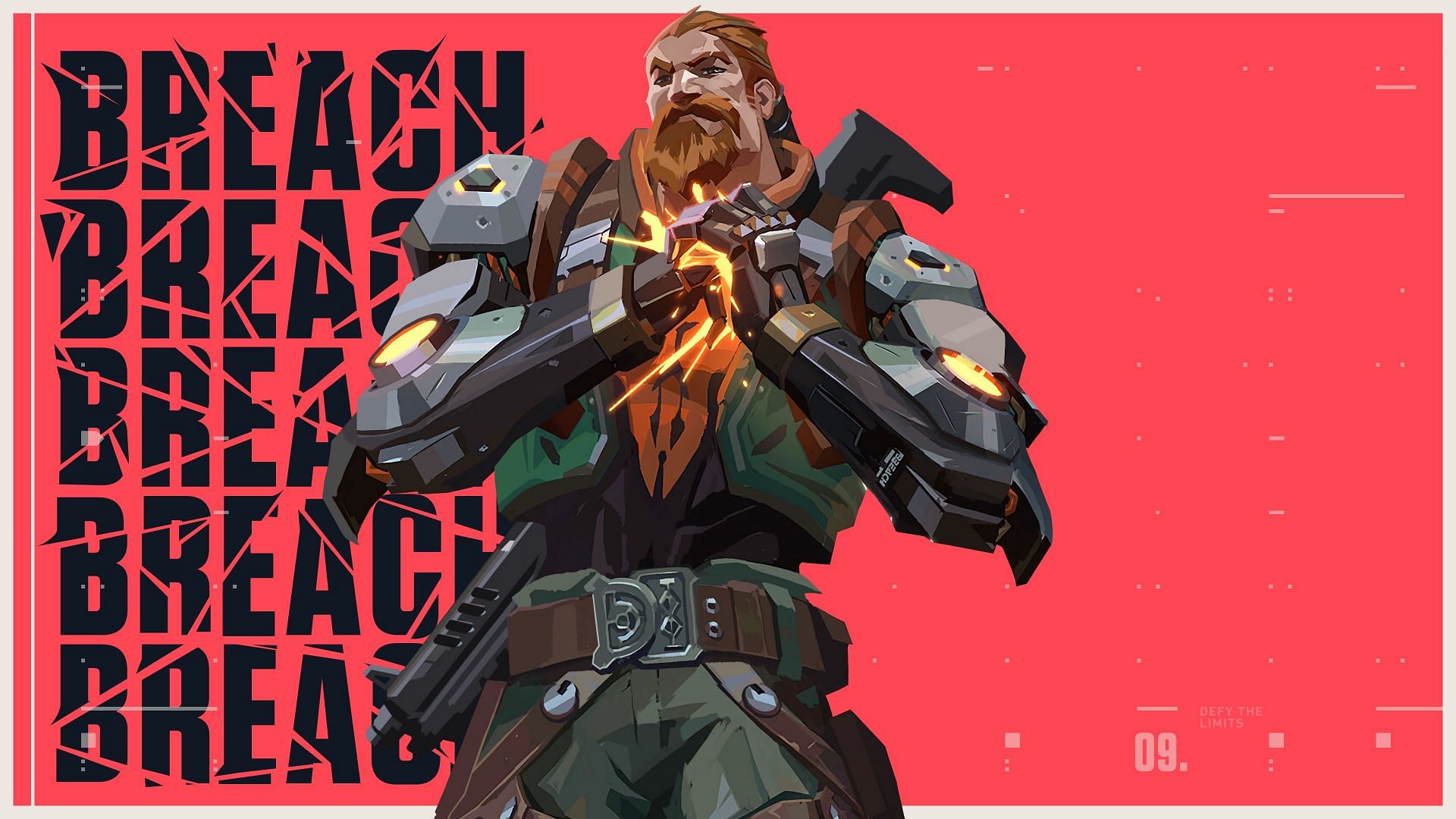 Concussing and stunning is Breach&#039;s speciality in Valorant (Image via Riot Games)
