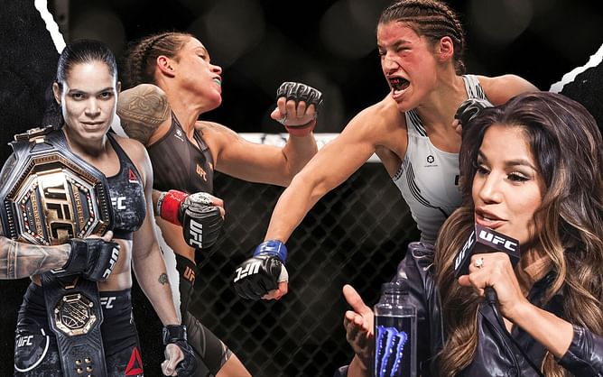 "She's a champ in the 45 division of who?" - Julianna Pena takes a shot at Amanda Nunes' featherweight belt