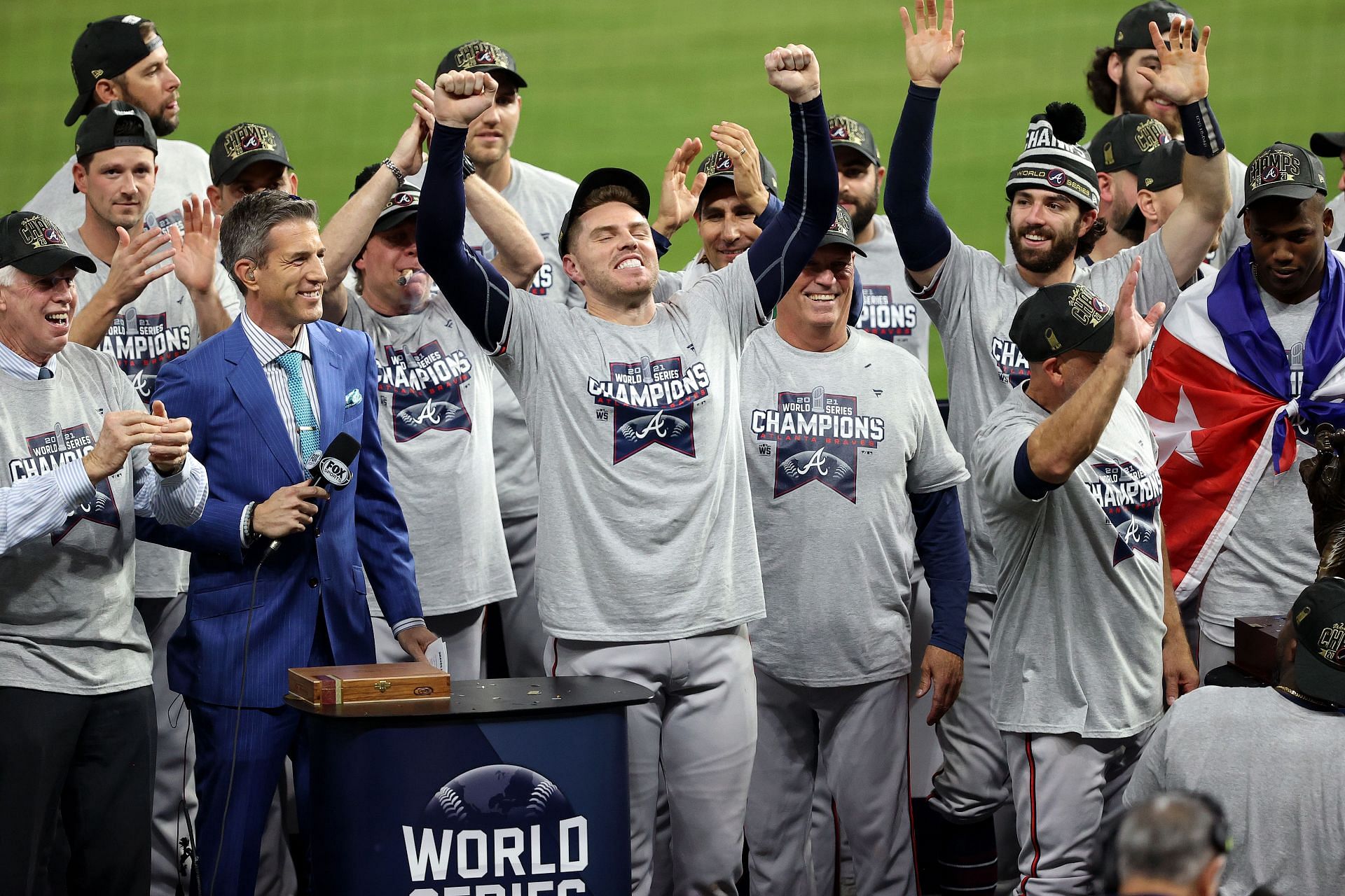 World Series - Atlanta Braves celebrate