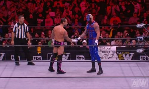 CM Punk and Dustin Rhodes opened this week's Dynamite!