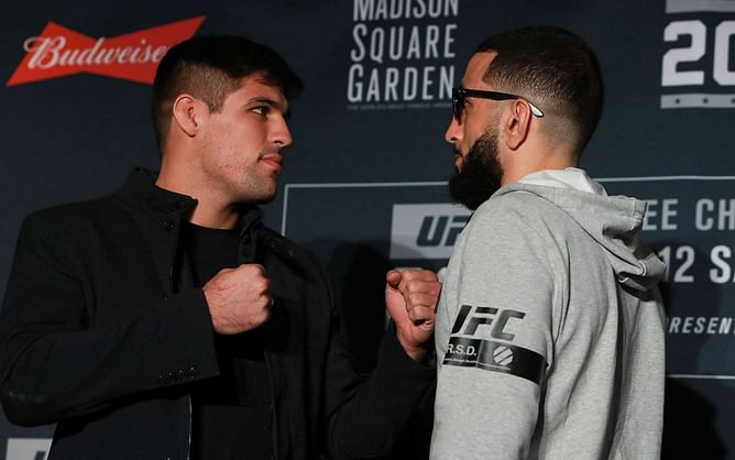Schedule for UFC Fight Night: Luque vs. Muhammad - Weigh-ins and pre-fight press conference