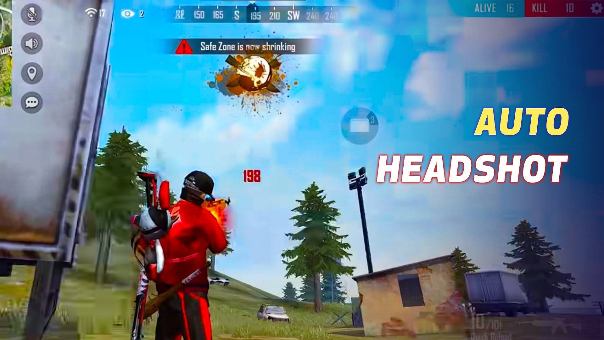 Headshot is the one-shot killing technique (Image via Sportskeeda)