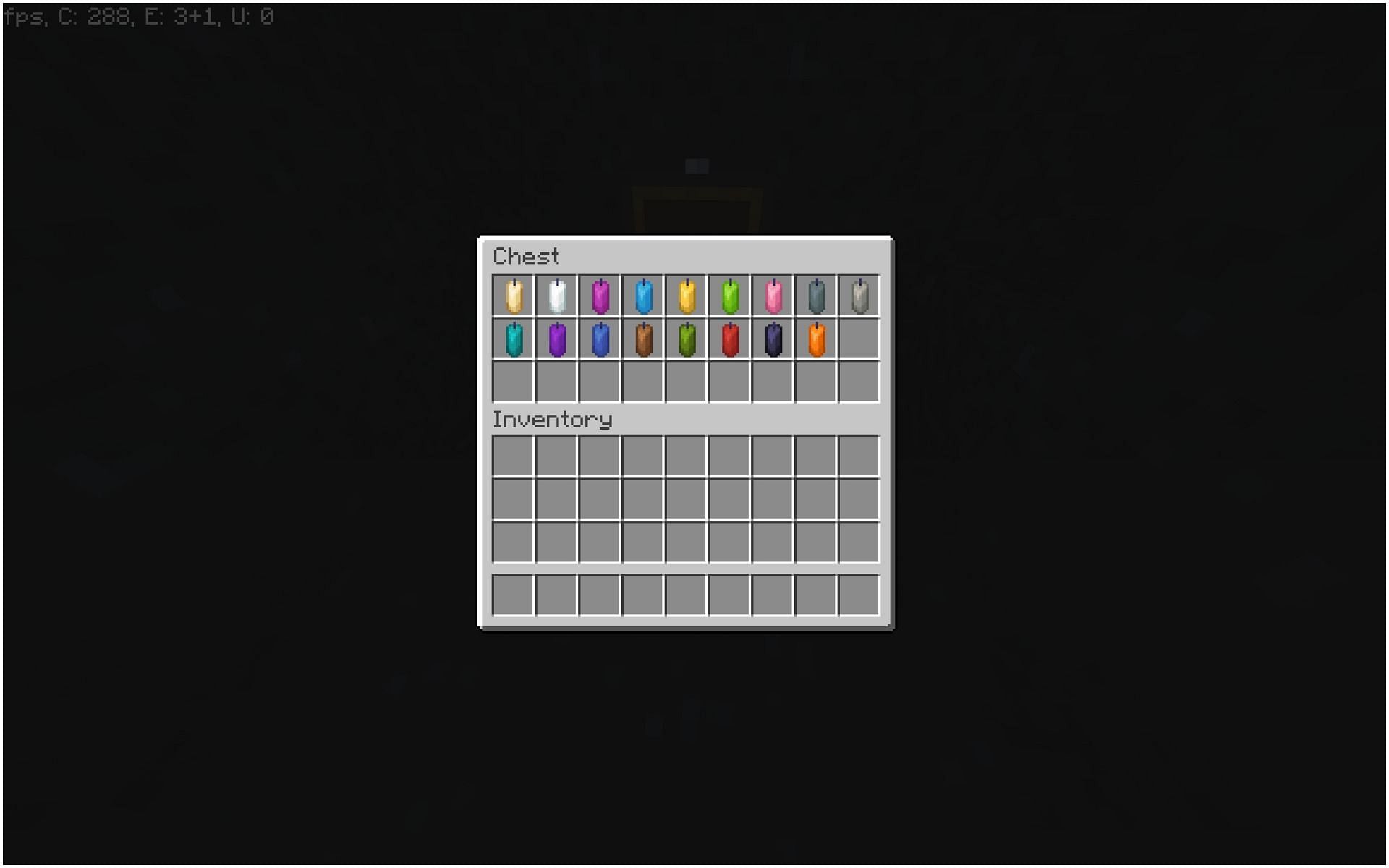 All the candles in Minecraft (Image via Minecraft)