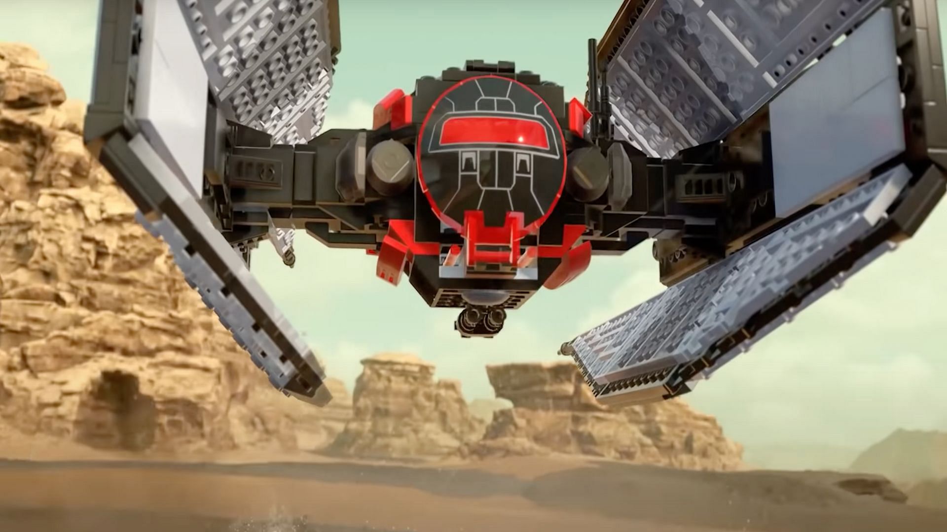 Players will have to purchase the ship from 4-LOM in order to complete the mission (Image via Warner Brothers)