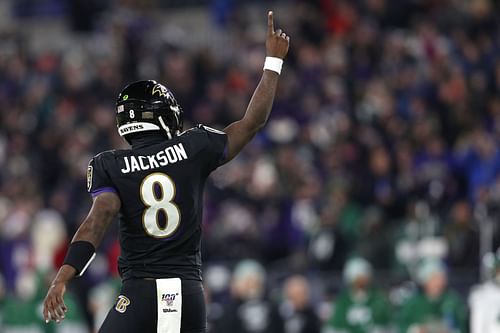 Baltimore Ravens quarterback Lamar Jackson