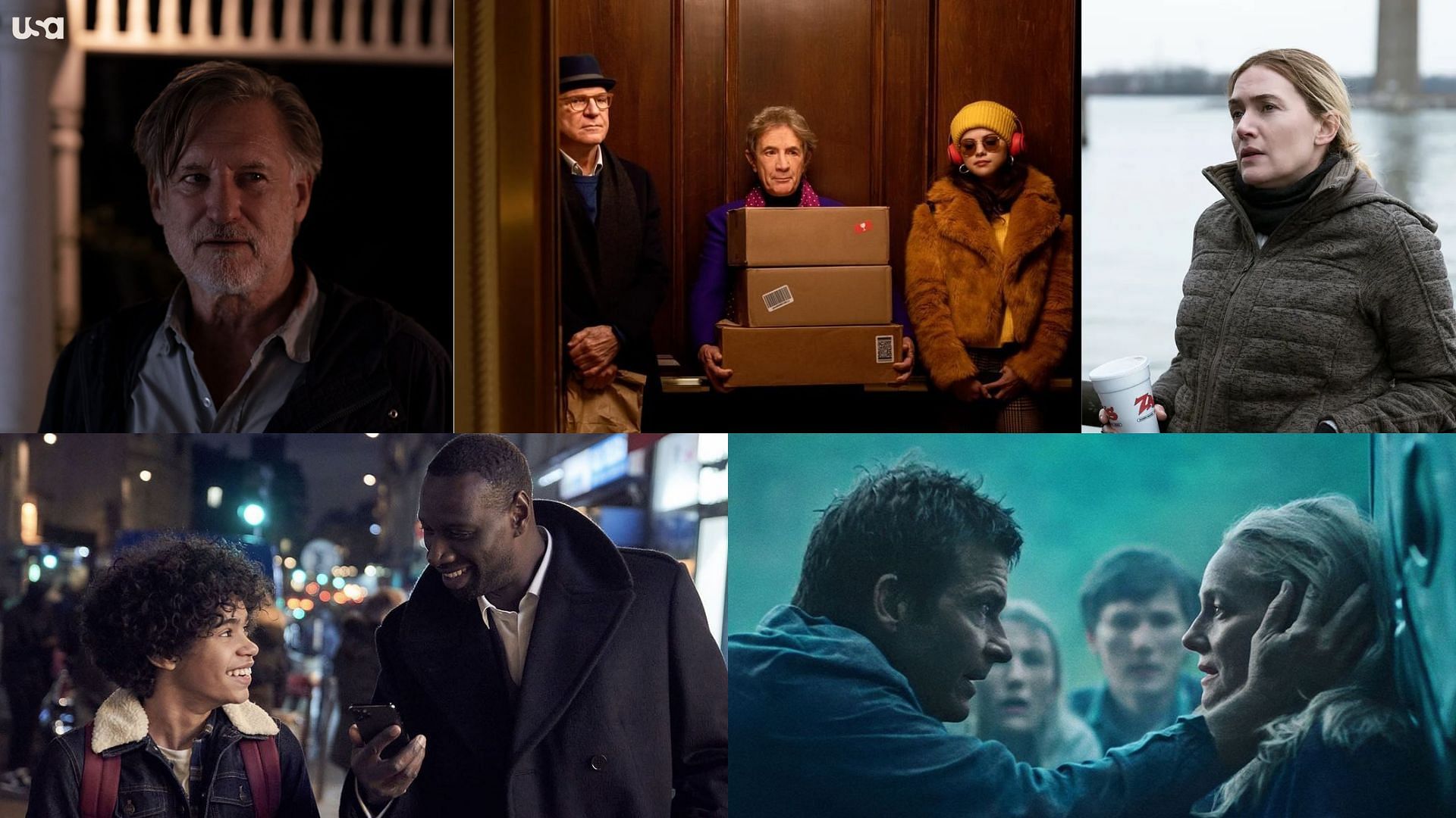 5 best crime TV shows (Image Via thesinnerusa, onlymurdershulu, lupin_netflix, mareofeasttown.official, ozark @Instagram)