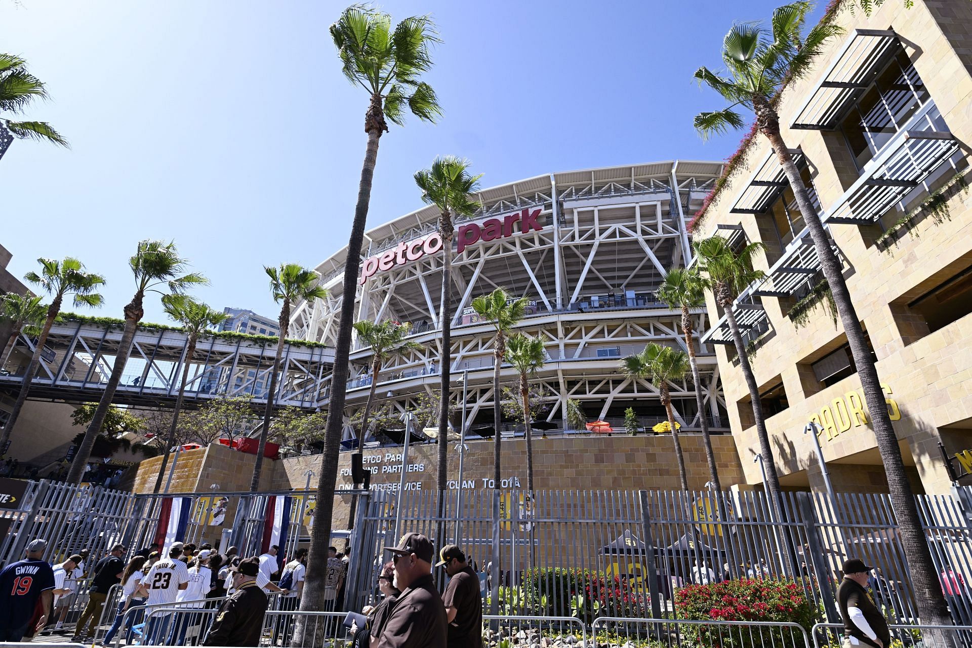 Petco Park looked more like the Roman Colosseum than it did an MLB Park on Sunday as fans brawled in the stands.