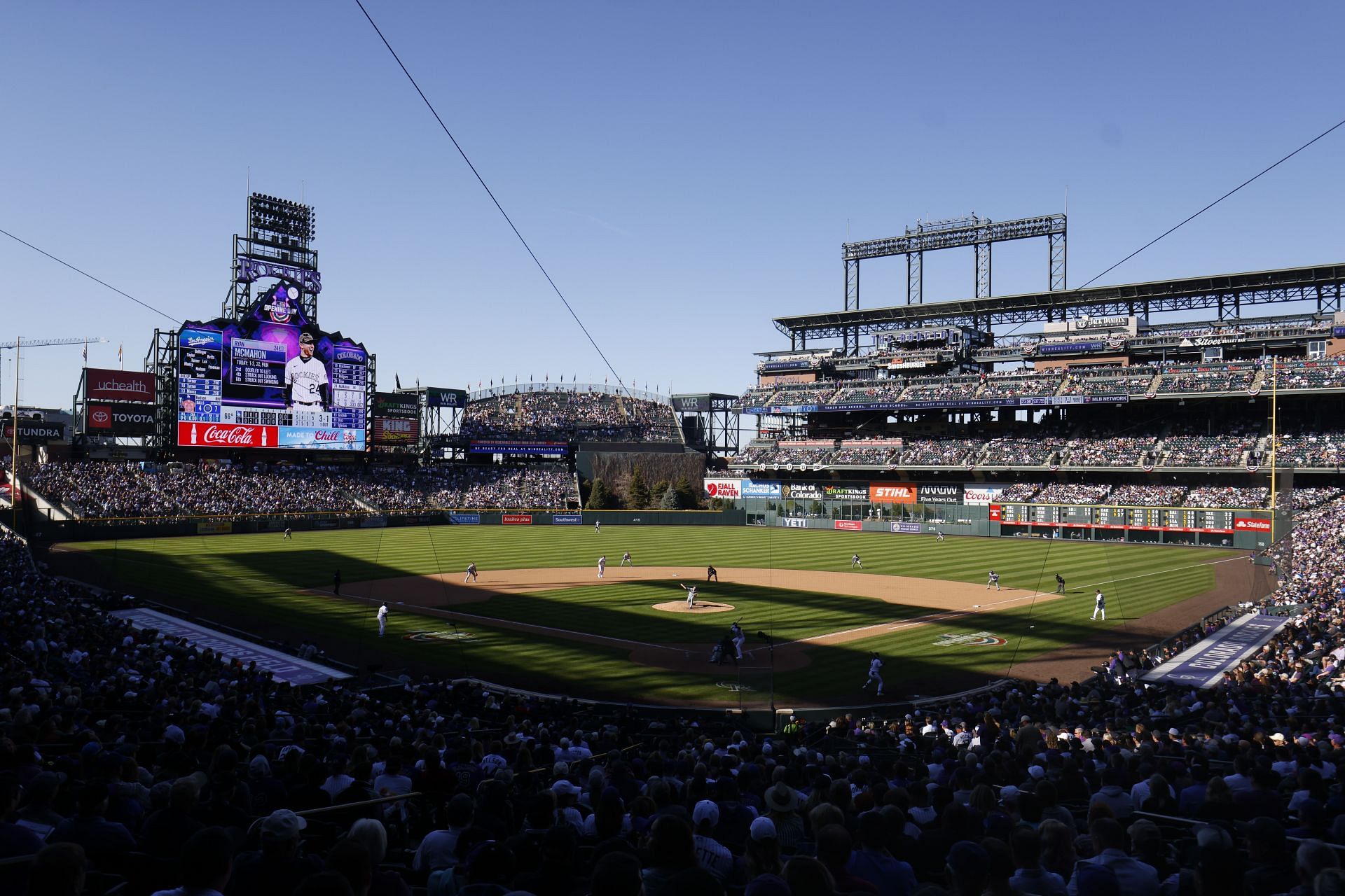 Dodgers and Rockies Clash at Dodger Stadium