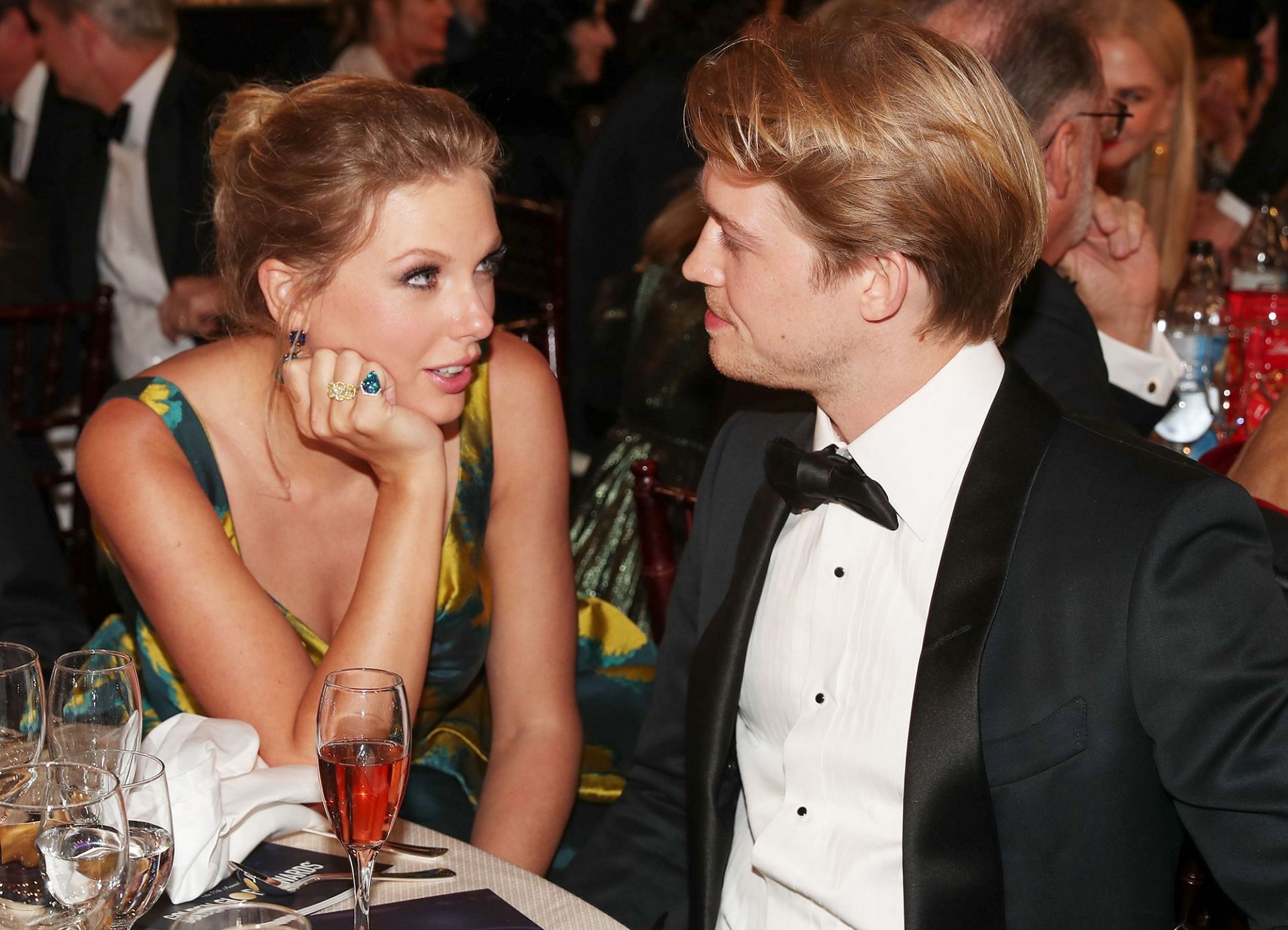 Taylor Swift and Joe Alwyn (Image via Christopher Polk/NBC/Getty Images)