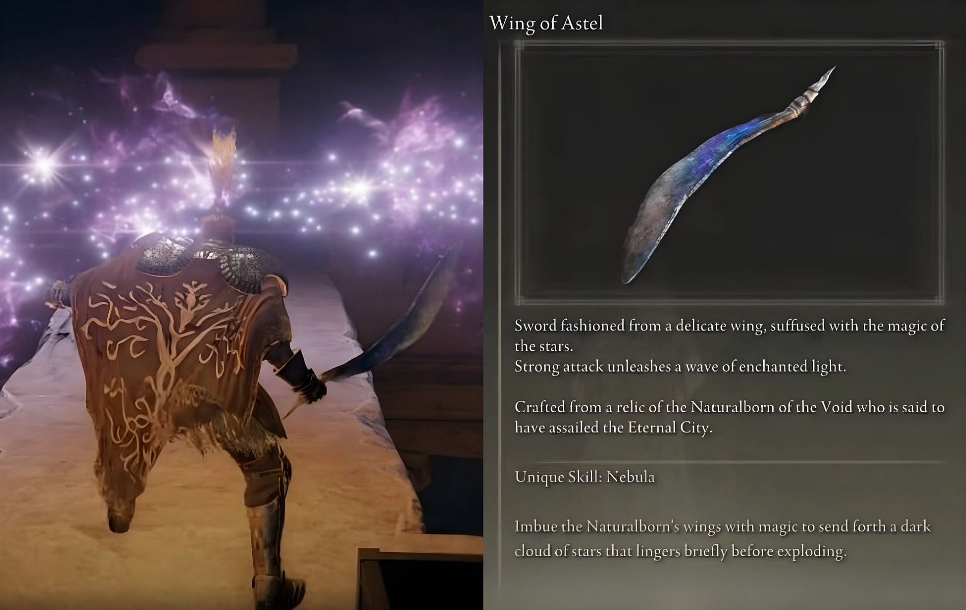 How to obtain the Wing of Astel in Elden Ring