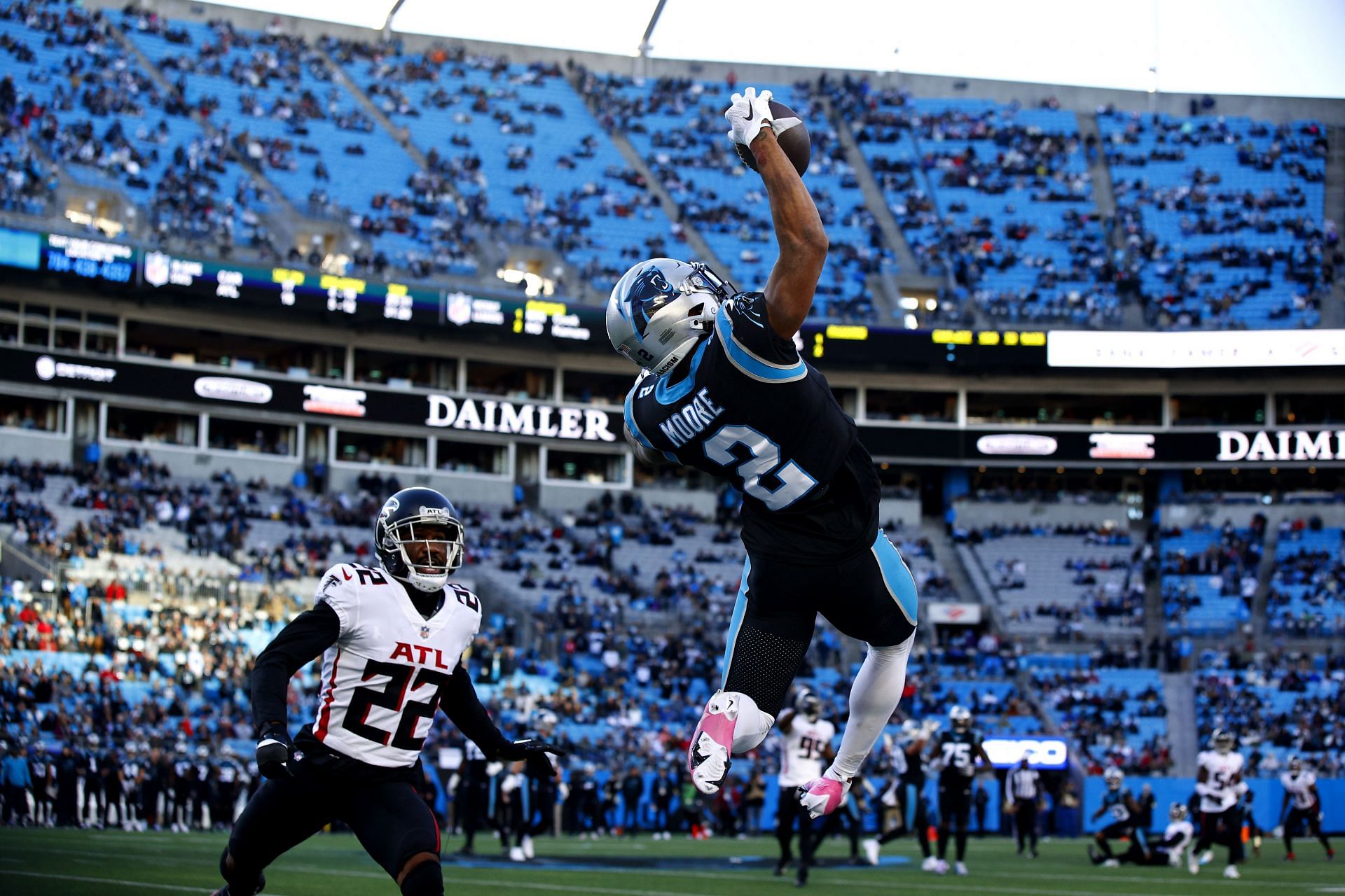 DJ Moore needs a QB that&#039;ll put fans in the stands in Charlotte.