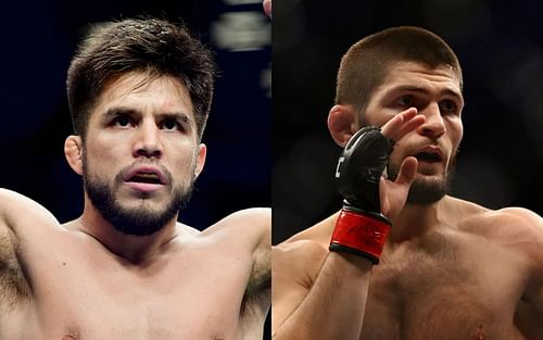 Henry Cejudo (left), Khabib Nurmagomedov (right)