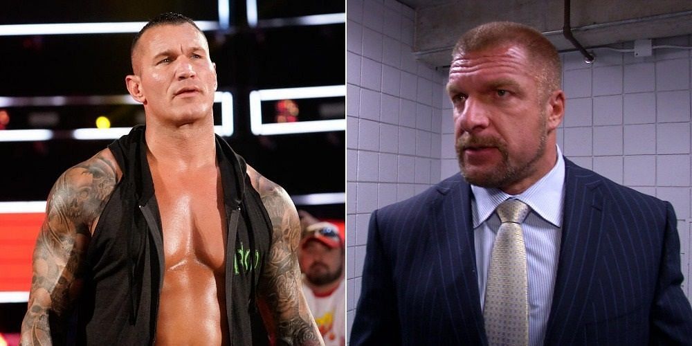 &#039;The Viper&#039; Randy Orton and &#039;The Game&#039; Triple H