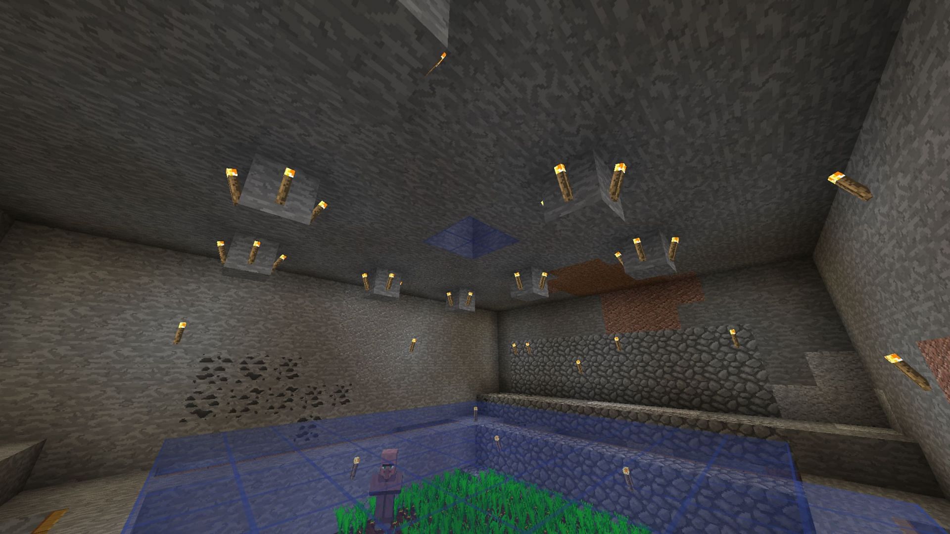 Villagers can&#039;t breed underground directly, but there are ways to amend this issue (Image via Mojang)