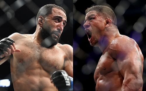 Welterweight contenders Belal Muhammad (left), Gilbert Burns (right)