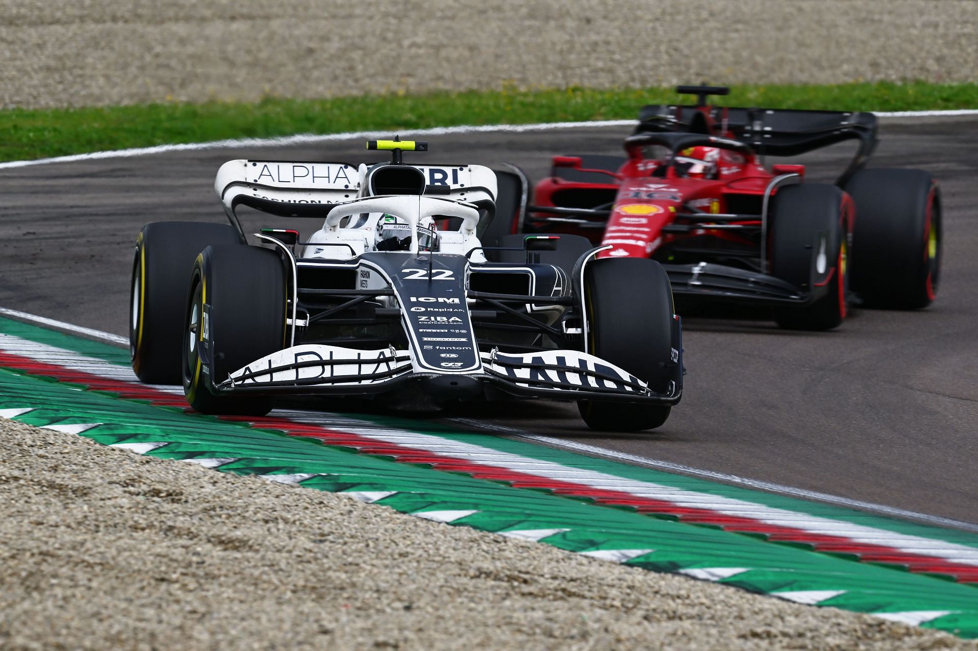 Yuki Tsunoda (#22) AlphaTauri AT-03, 2022 Imola GP